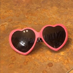 Heart-Shaped Pink Sunglasses for babies